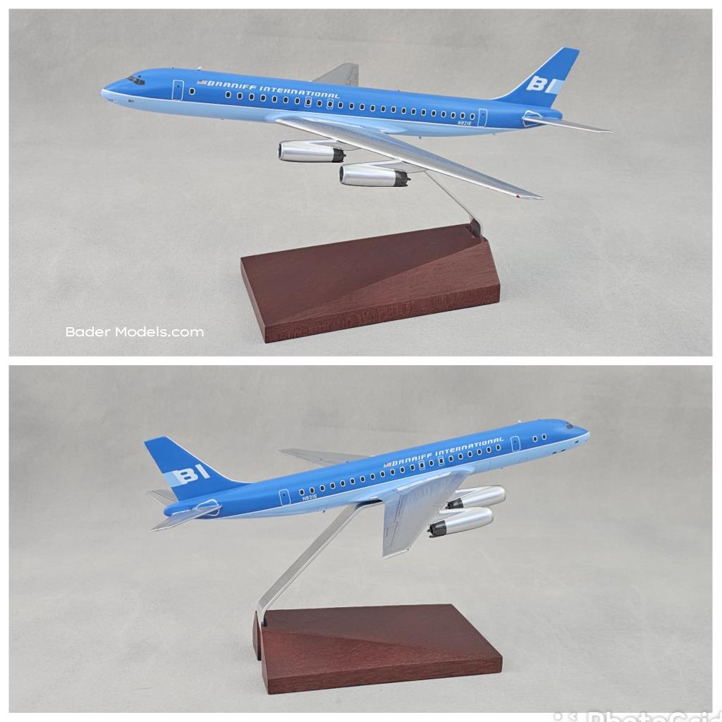Braniff International - DC-8-62 - (1:72)